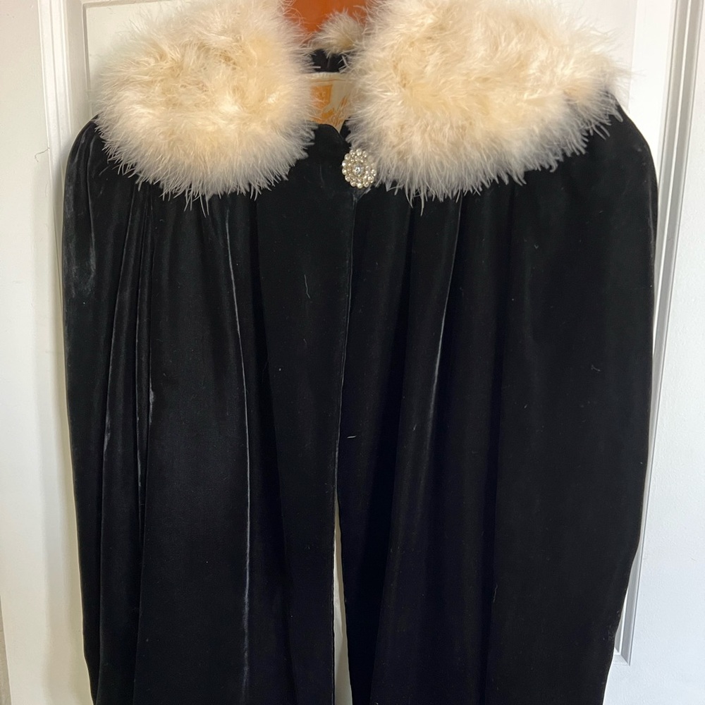 Black jacket with lovely button